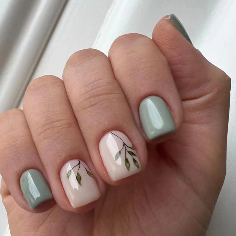 Elegant Minimalist Press-On Nail Set (24pcs) (DESIGN 7434)