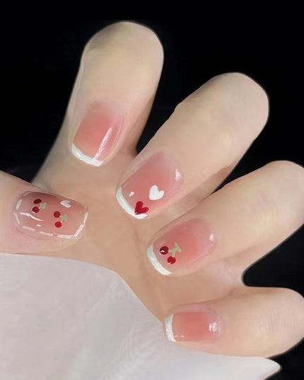 Elegant Minimalist Press-On Nail Set (24pcs) (DESIGN 7368)