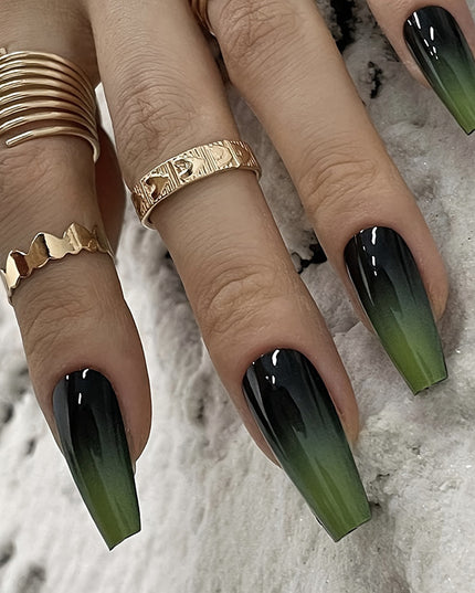 Elegant Minimalist Press-On Nail Set (24pcs) (DESIGN 7357)