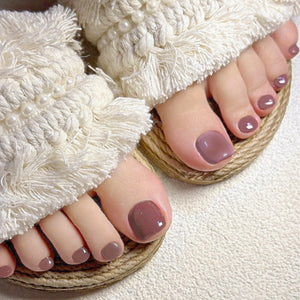 Elegant Minimalist Press-On Nail Set (24pcs) (DESIGN 7494)