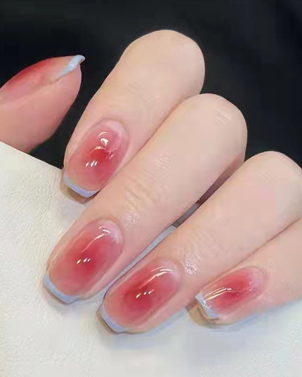 Elegant Minimalist Press-On Nail Set (24pcs) (DESIGN 7366)