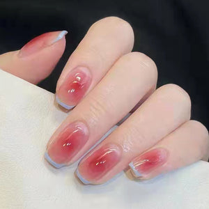 Elegant Minimalist Press-On Nail Set (24pcs) (DESIGN 7366)