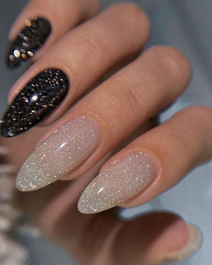Elegant Minimalist Press-On Nail Set (24pcs) (DESIGN 7397)