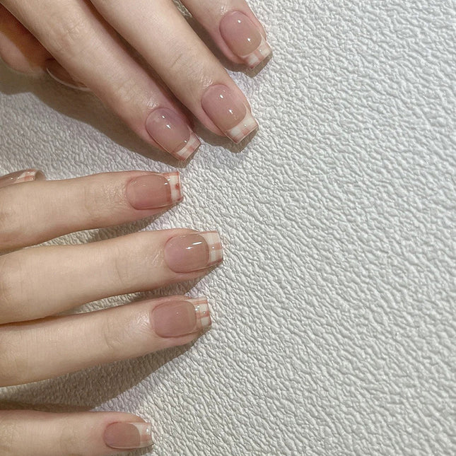 Elegant Minimalist Press-On Nail Set (24pcs) (DESIGN 7652)
