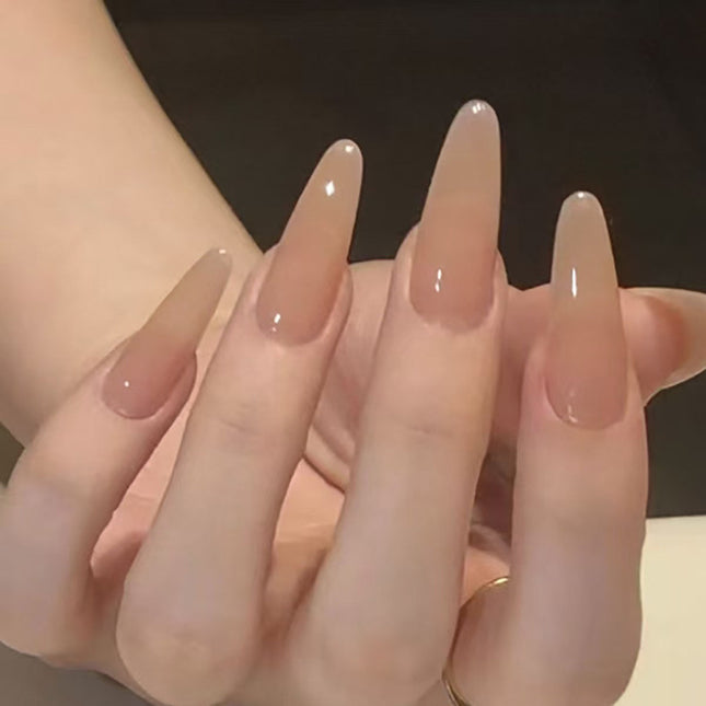 Elegant Minimalist Press-On Nail Set (24pcs) (DESIGN 7306)