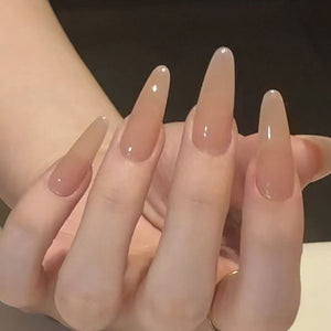 Elegant Minimalist Press-On Nail Set (24pcs) (DESIGN 7306)