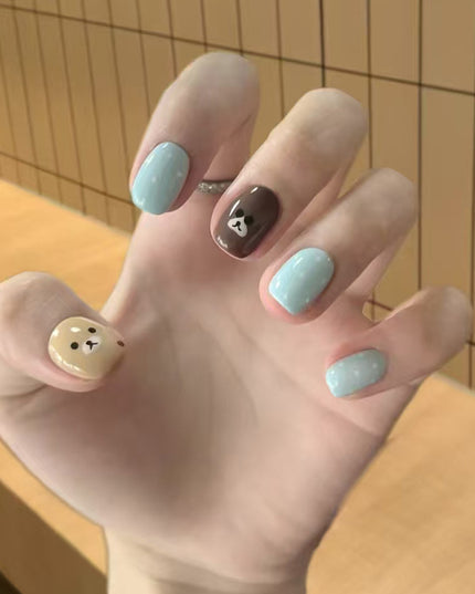 Elegant Minimalist Press-On Nail Set (24pcs) (DESIGN 7313)