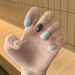 Elegant Minimalist Press-On Nail Set (24pcs) (DESIGN 7313)