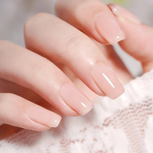 Elegant Minimalist Press-On Nail Set (24pcs) (DESIGN 7382)