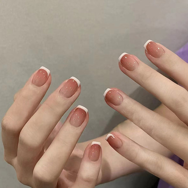 Elegant Minimalist Press-On Nail Set (24pcs) (DESIGN 7530)