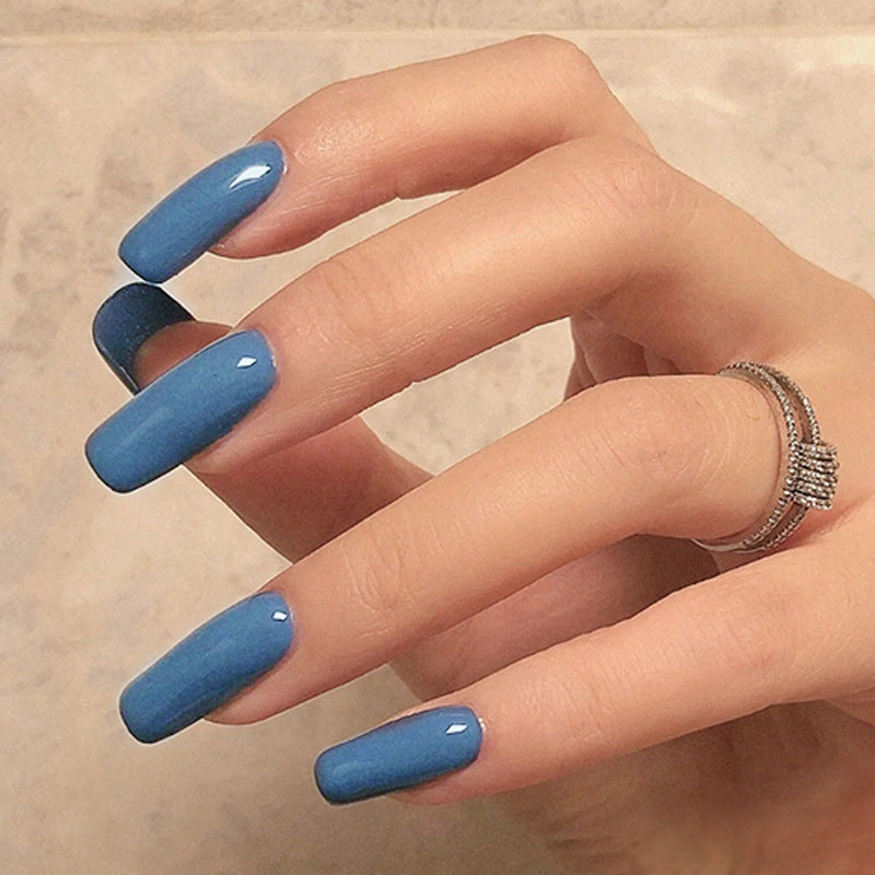 Elegant Minimalist Press-On Nail Set (24pcs) (DESIGN 7418)