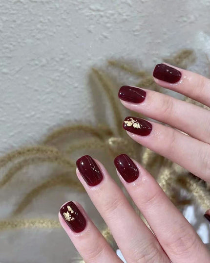 Elegant Minimalist Press-On Nail Set (24pcs) (DESIGN 7559)