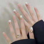 Elegant Minimalist Press-On Nail Set (24pcs) (DESIGN 7448)