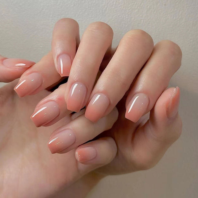 Elegant Minimalist Press-On Nail Set (24pcs) (DESIGN 7527)