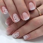 Elegant Minimalist Press-On Nail Set (24pcs) (DESIGN 7472)