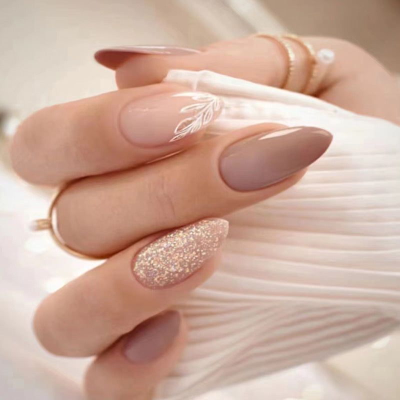 Elegant Minimalist Press-On Nail Set (24pcs) (DESIGN 7478)