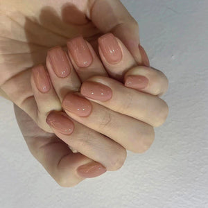 Elegant Minimalist Press-On Nail Set (24pcs) (DESIGN 7420)