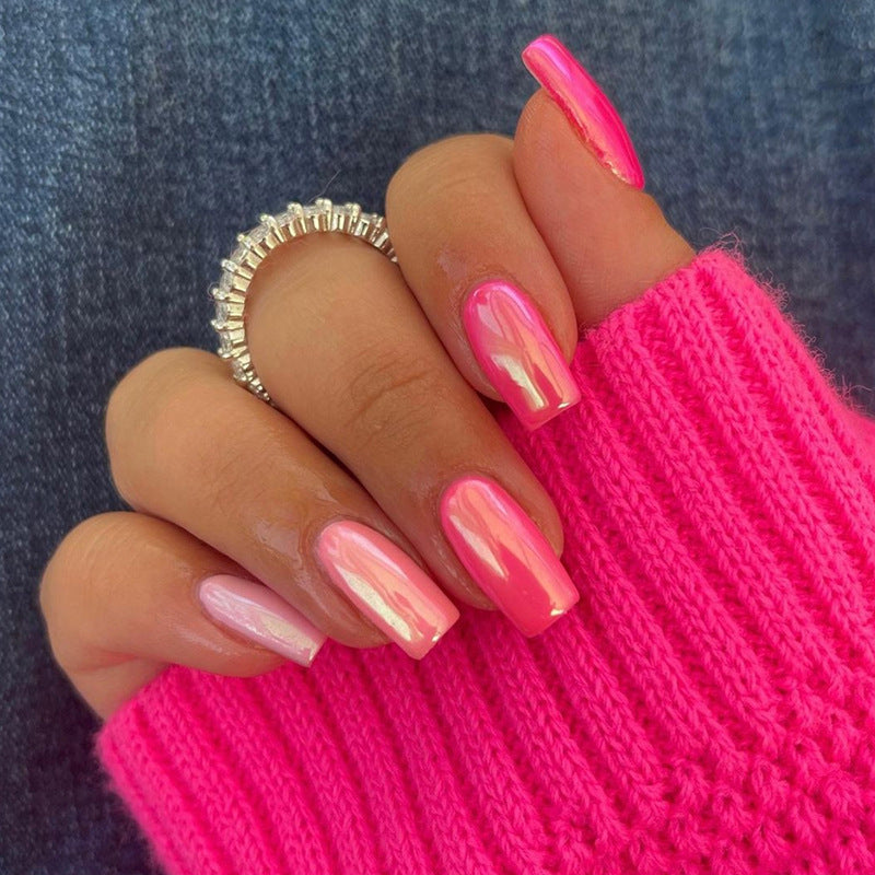 Elegant Minimalist Press-On Nail Set (24pcs) (DESIGN 7437)