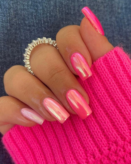 Elegant Minimalist Press-On Nail Set (24pcs) (DESIGN 7437)