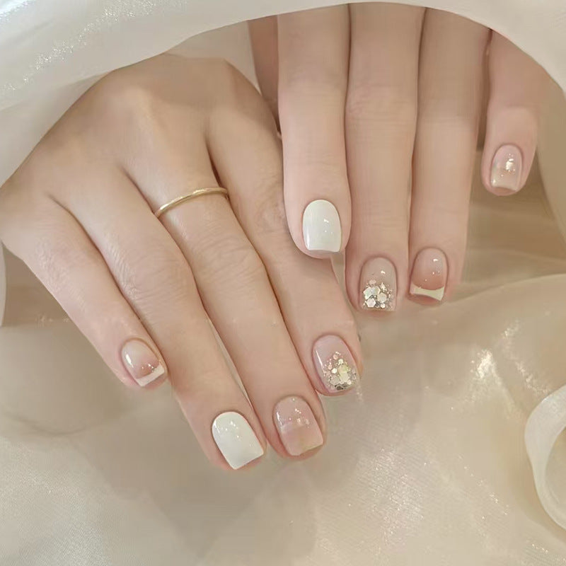 Elegant Minimalist Press-On Nail Set (24pcs) (DESIGN 7360)