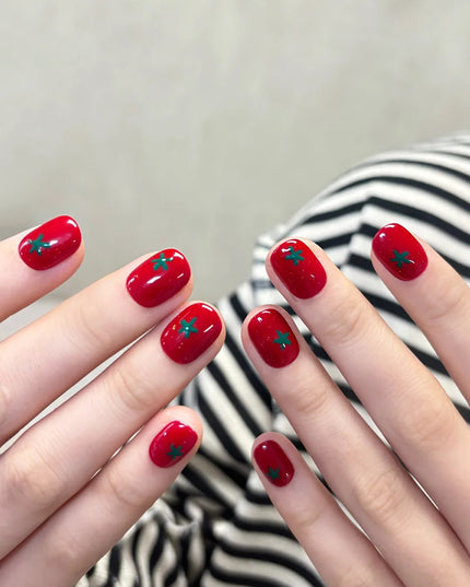 Elegant Minimalist Press-On Nail Set (24pcs) (DESIGN 7586)