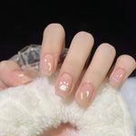 Elegant Minimalist Press-On Nail Set (24pcs) (DESIGN 7637)