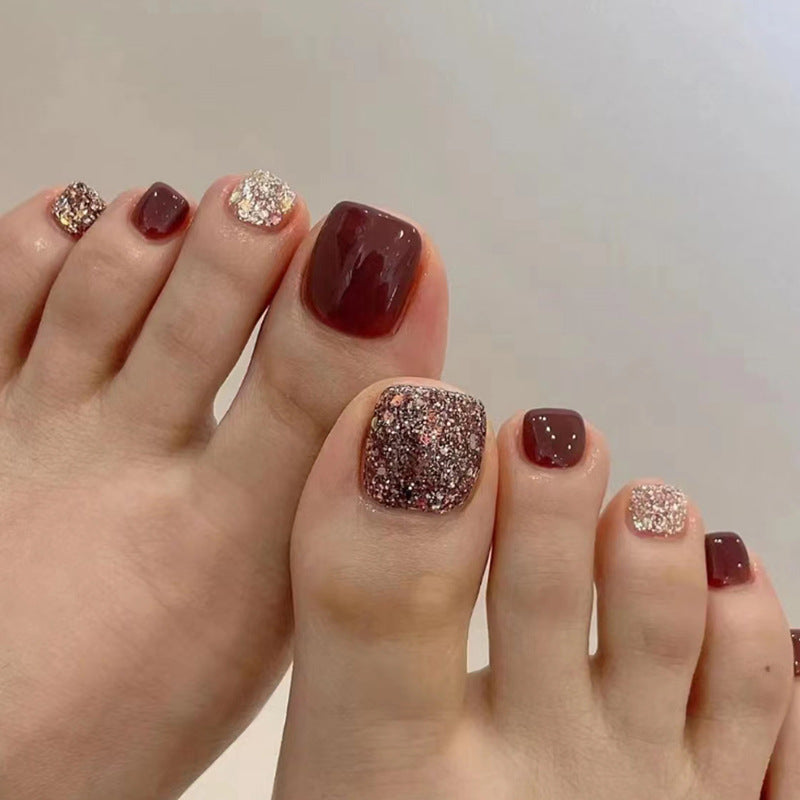 Elegant Minimalist Press-On Nail Set (24pcs) (DESIGN 7490)