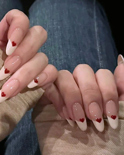 Elegant Minimalist Press-On Nail Set (24pcs) (DESIGN 7658)
