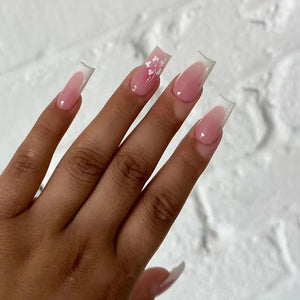 Elegant Minimalist Press-On Nail Set (24pcs) (DESIGN 7477)