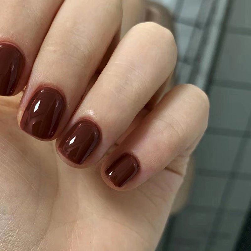 Elegant Minimalist Press-On Nail Set (24pcs) (DESIGN 7421)