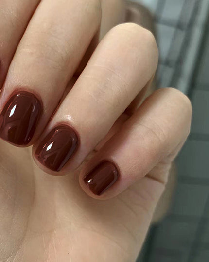 Elegant Minimalist Press-On Nail Set (24pcs) (DESIGN 7421)