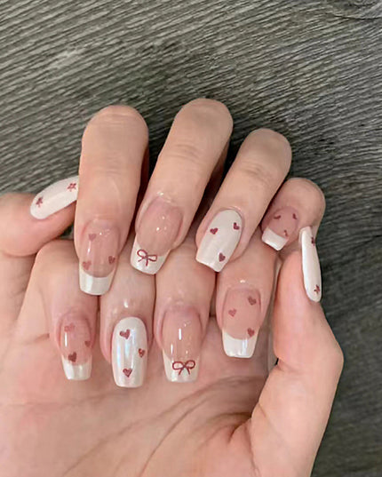 Elegant Minimalist Press-On Nail Set (24pcs) (DESIGN 7514)