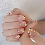 Elegant Minimalist Press-On Nail Set (24pcs) (DESIGN 7581)