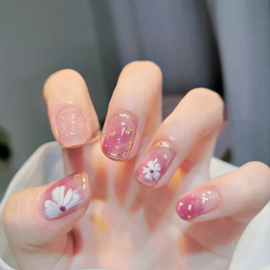 Elegant Minimalist Press-On Nail Set (24pcs) (DESIGN 7626)