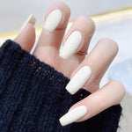 Elegant Minimalist Press-On Nail Set (24pcs) (DESIGN 7373)