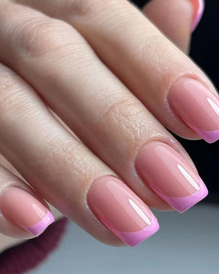 Elegant Minimalist Press-On Nail Set (24pcs) (DESIGN 7572)
