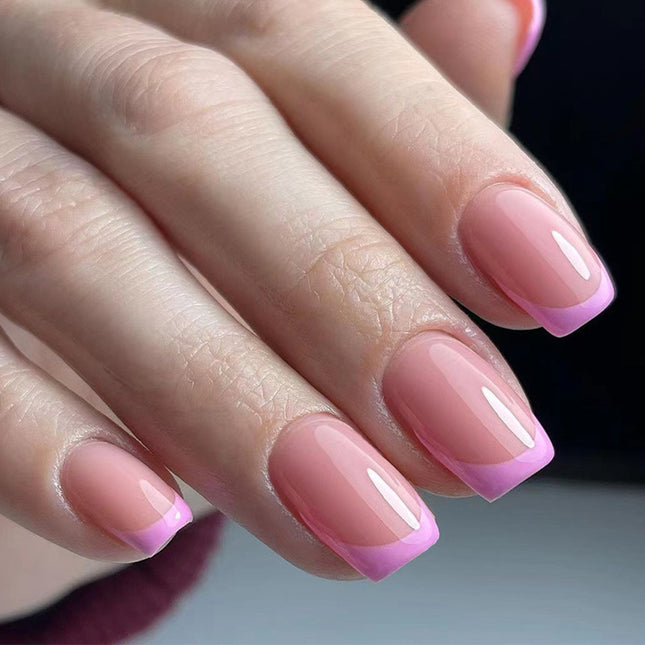 Elegant Minimalist Press-On Nail Set (24pcs) (DESIGN 7572)