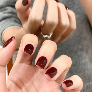 Elegant Minimalist Press-On Nail Set (24pcs) (DESIGN 7424)