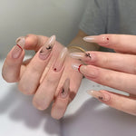 Elegant Minimalist Press-On Nail Set (24pcs) (DESIGN 7588)