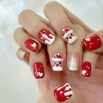Elegant Minimalist Press-On Nail Set (24pcs) (DESIGN 7403)
