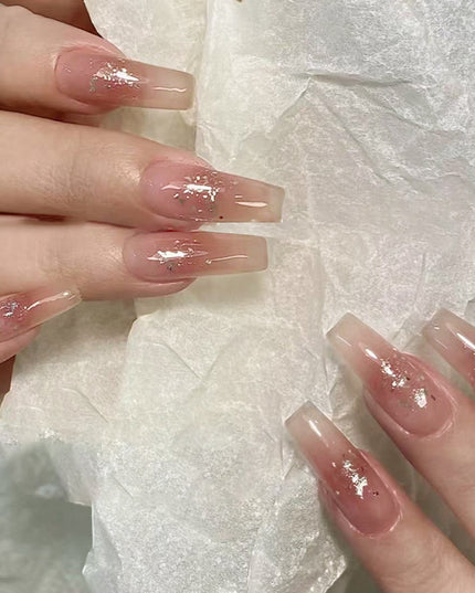 Elegant Minimalist Press-On Nail Set (24pcs) (DESIGN 7358)