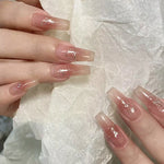 Elegant Minimalist Press-On Nail Set (24pcs) (DESIGN 7358)