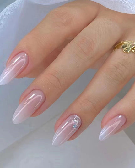 Elegant Minimalist Press-On Nail Set (24pcs) (DESIGN 7440)