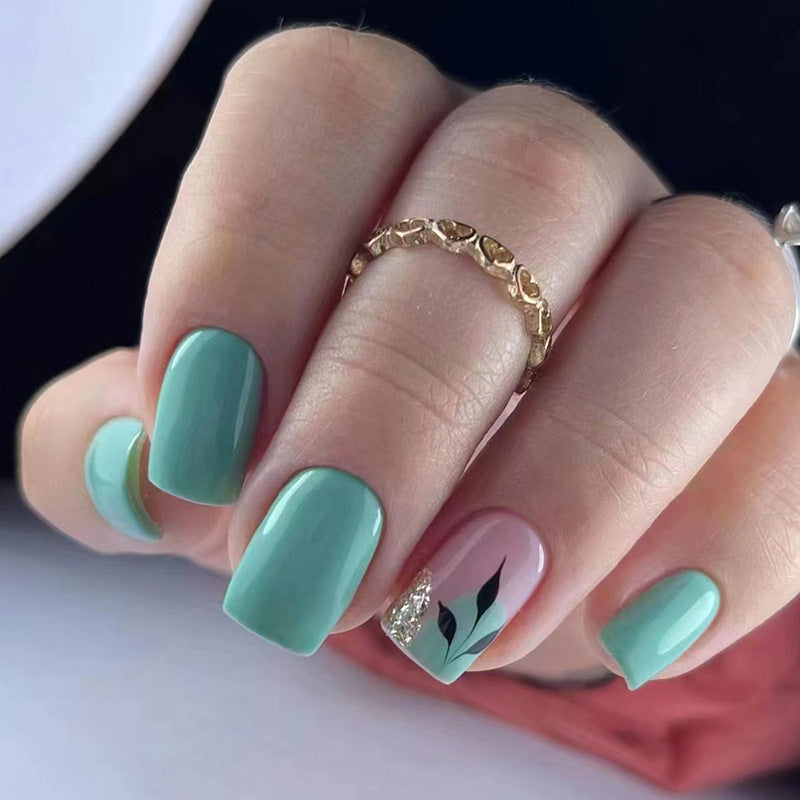 Elegant Minimalist Press-On Nail Set (24pcs) (DESIGN 7442)
