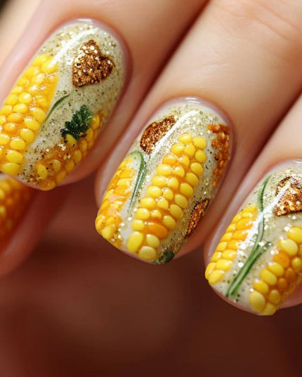 Elegant Minimalist Press-On Nail Set (24pcs) (DESIGN 7353)
