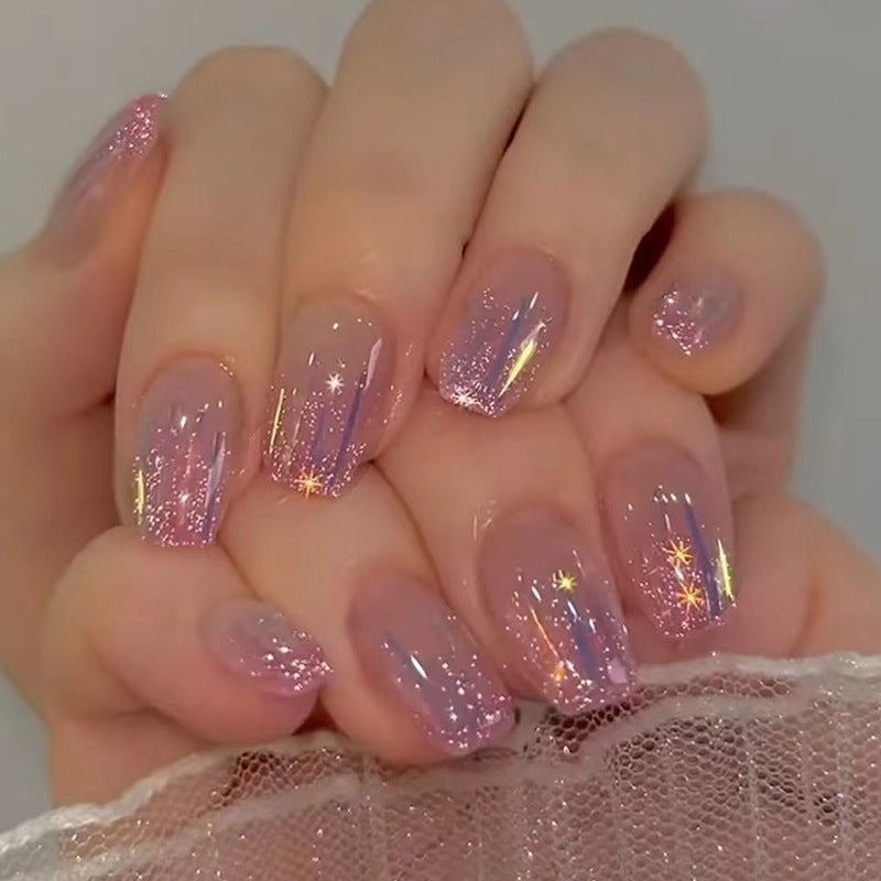 Elegant Minimalist Press-On Nail Set (24pcs) (DESIGN 7384)