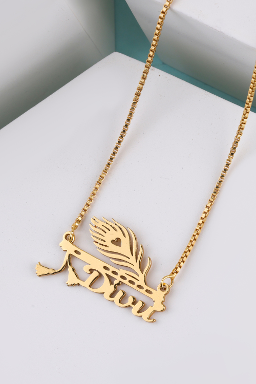 Krishna name pendant online