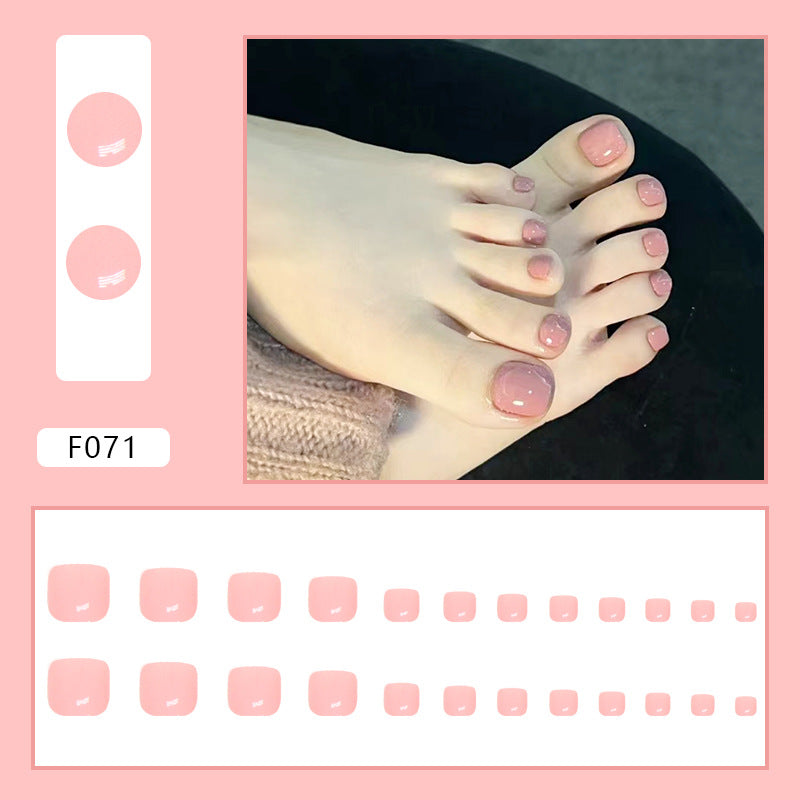 Elegant Minimalist Press-On Nail Set (24pcs) (DESIGN 7495)