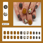 Elegant Minimalist Press-On Nail Set (24pcs) (DESIGN 7396)