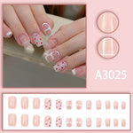 Elegant Minimalist Press-On Nail Set (24pcs) (DESIGN 7563)